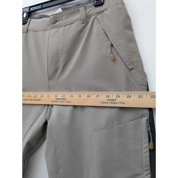 Columbia Titanium Pants Men's Soft Shell Omni-Shield Tan Size M 34 EUC - Picture 11 of 14